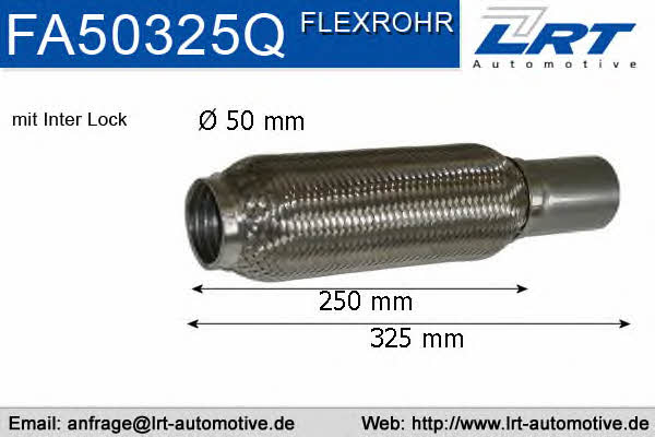 LRT Fleck FA50325Q Corrugated pipe FA50325Q