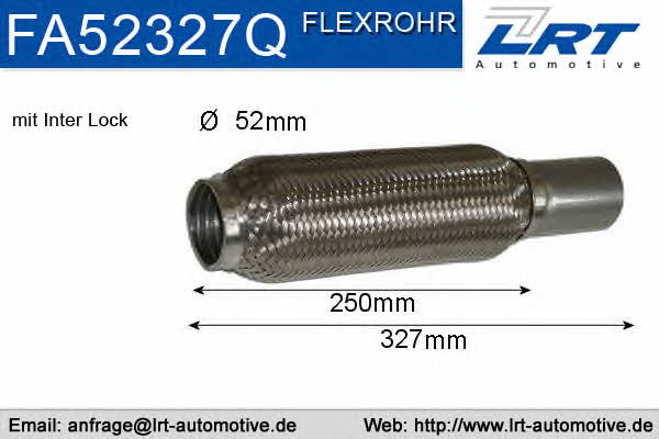 LRT Fleck FA52327Q Corrugated pipe FA52327Q