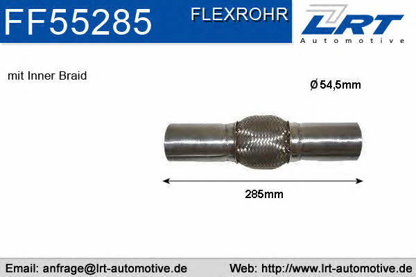 LRT Fleck FA55285 Corrugated pipe FA55285