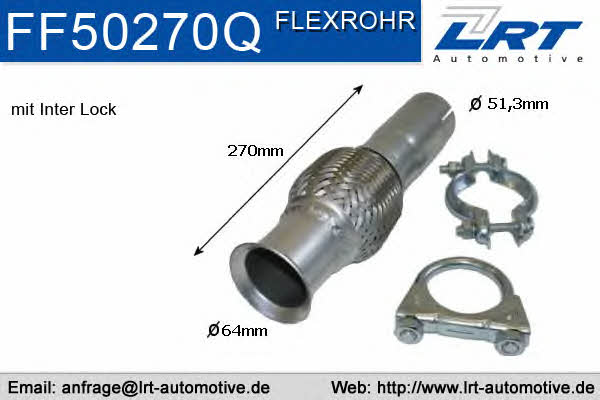 LRT Fleck FF50270Q Corrugated pipe FF50270Q