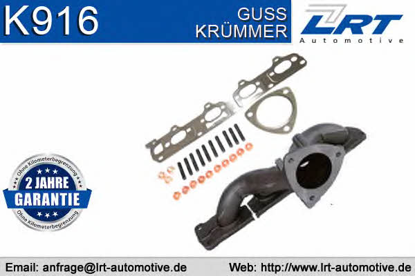 LRT Fleck K916 Exhaust manifold K916