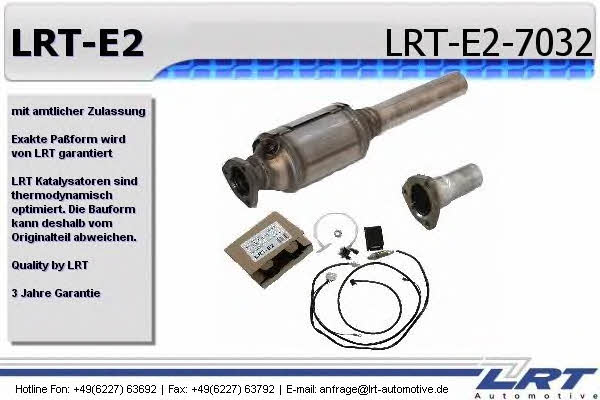 LRT Fleck LRT-E2-7032 Catalyst kit LRTE27032