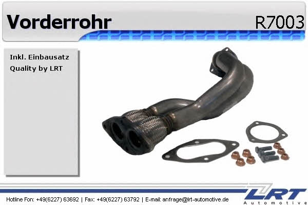 LRT Fleck R7003 Exhaust pipe R7003