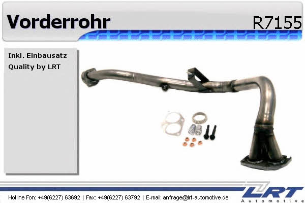 LRT Fleck R7155 Exhaust pipe R7155