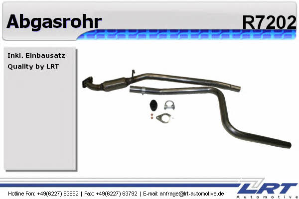 LRT Fleck R7202 Exhaust pipe R7202