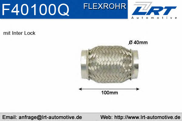 LRT Fleck F40100Q Corrugated pipe F40100Q