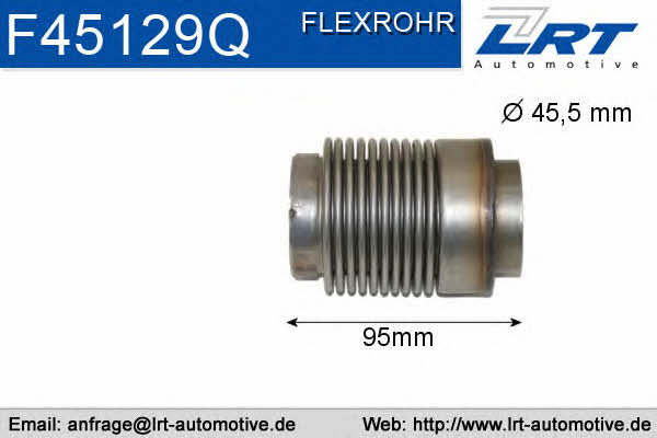 LRT Fleck F45129Q Corrugated pipe F45129Q