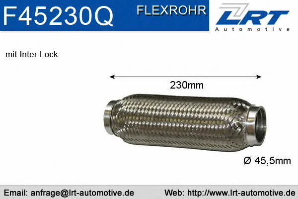 LRT Fleck F45230Q Corrugated pipe F45230Q