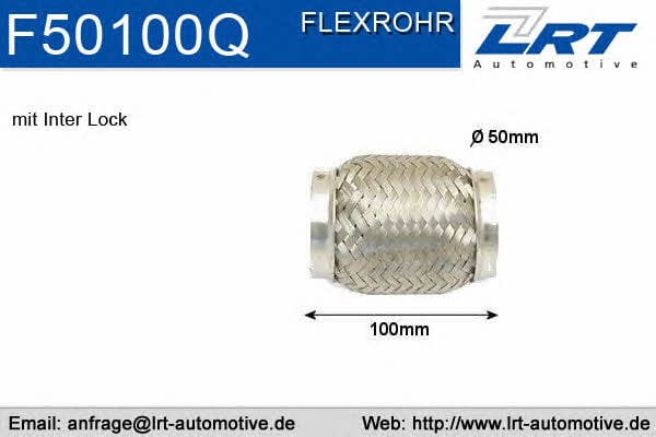 LRT Fleck F50100Q Corrugated pipe F50100Q