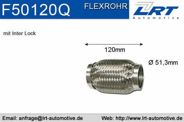 LRT Fleck F50120Q Corrugated pipe F50120Q
