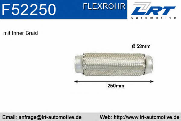 LRT Fleck F52250 Corrugated pipe F52250