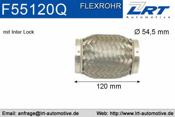 LRT Fleck F55120Q Corrugated pipe F55120Q