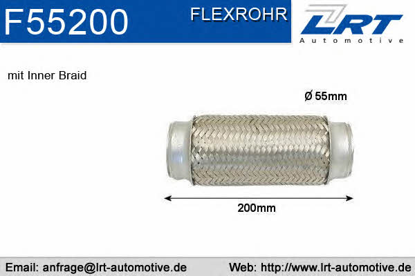 LRT Fleck F55200 Corrugated pipe F55200
