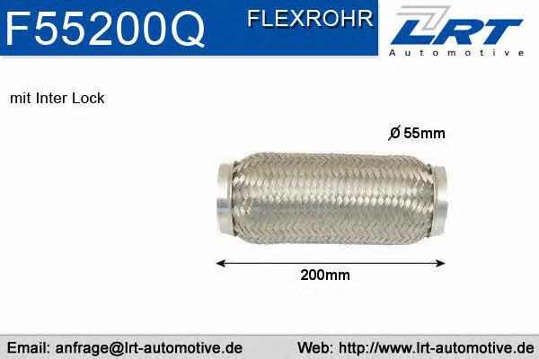 LRT Fleck F55200Q Corrugated pipe F55200Q
