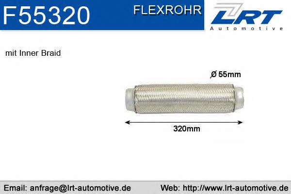 LRT Fleck F55320 Corrugated pipe F55320