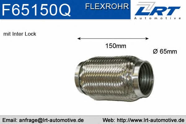 LRT Fleck F65150Q Corrugated pipe F65150Q