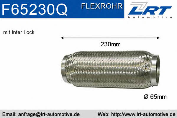 LRT Fleck F65230Q Corrugated pipe F65230Q