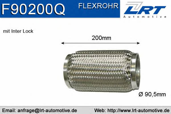LRT Fleck F90200Q Corrugated pipe F90200Q