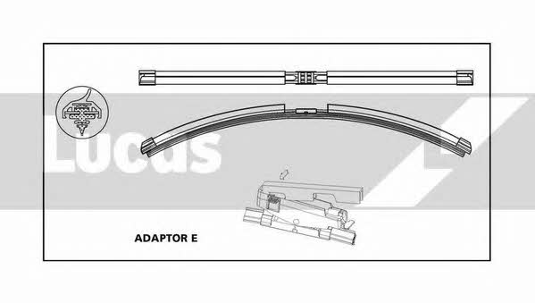 Lucas Electrical LLWFB19E Wiperblade LLWFB19E