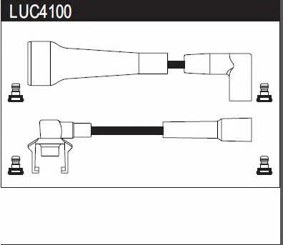 Lucas Electrical LUC4100 Ignition cable kit LUC4100