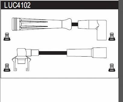 Lucas Electrical LUC4102 Ignition cable kit LUC4102