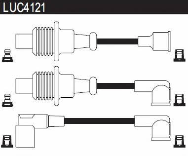 Lucas Electrical LUC4121 Ignition cable kit LUC4121