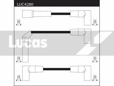 Lucas Electrical LUC4280 Ignition cable kit LUC4280