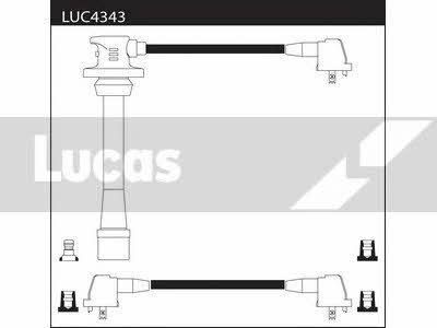 Lucas Electrical LUC4343 Ignition cable kit LUC4343