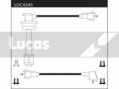 Lucas Electrical LUC4345 Ignition cable kit LUC4345