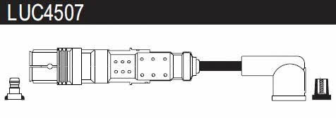 Lucas Electrical LUC4507 Ignition cable kit LUC4507