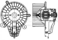 Luzar LFH 03631 Hub, engine cooling fan wheel LFH03631