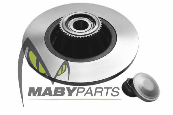 Maby Parts OBD313001 Rear brake disc, non-ventilated OBD313001