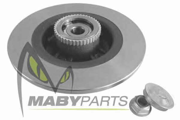 Maby Parts OBD313002 Rear brake disc, non-ventilated OBD313002