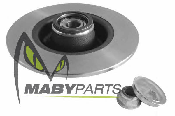 Maby Parts OBD313003 Rear brake disc, non-ventilated OBD313003