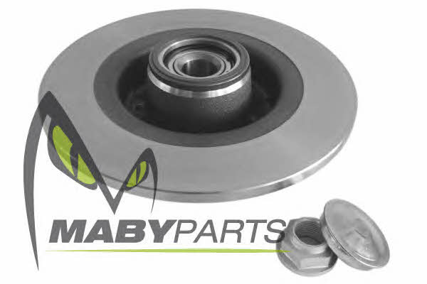 Maby Parts OBD313006 Rear brake disc, non-ventilated OBD313006