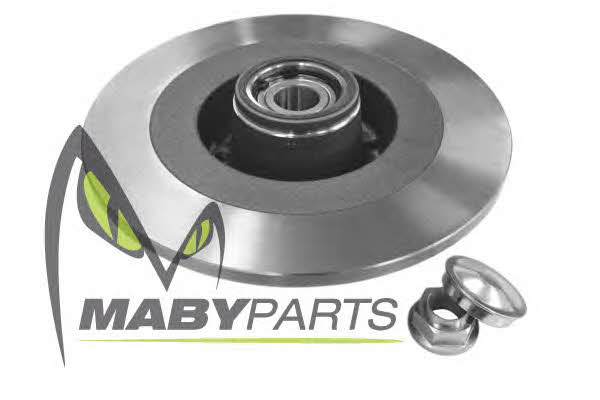 Maby Parts OBD313026 Rear brake disc, non-ventilated OBD313026
