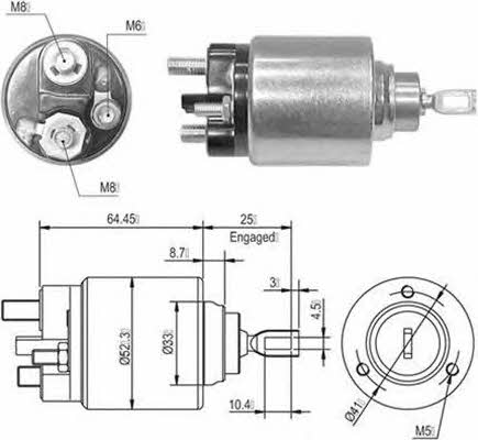 Magneti marelli 940113050010 Solenoid switch, starter 940113050010 940113050010 Magneti marelli Solenoid switch, starter