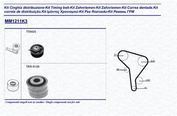 Magneti marelli 341312111103 Timing Belt Kit 341312111103