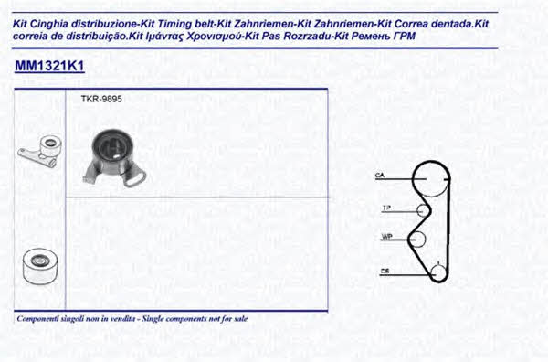 Magneti marelli 341313211101 Timing Belt Kit 341313211101