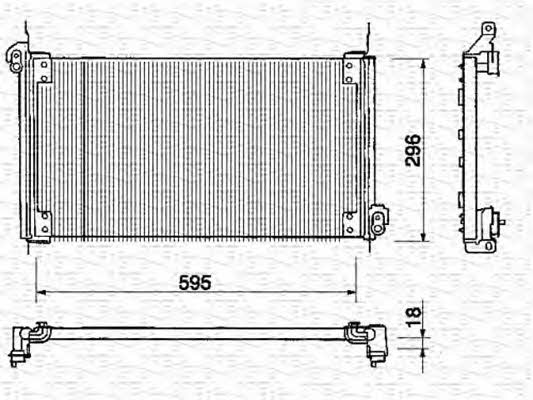 Magneti marelli 350203131000 Cooler Module 350203131000