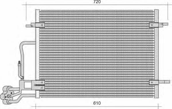 Magneti marelli 350203368000 Cooler Module 350203368000