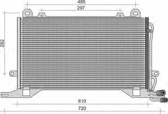 Magneti marelli 350203495000 Cooler Module 350203495000