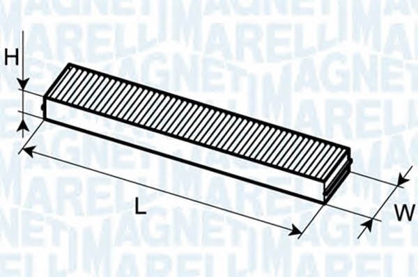 Magneti marelli 350203063820 Activated Carbon Cabin Filter 350203063820