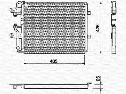 Magneti marelli 350203108000 Cooler Module 350203108000