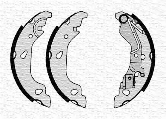 Magneti marelli 363617300000 Brake shoe set 363617300000 363617300000 Magneti marelli Brake shoe set