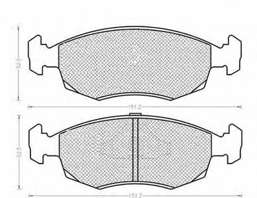 Magneti marelli 430216170026 Brake Pad Set, disc brake 430216170026