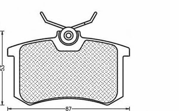 Magneti marelli 430216170433 Brake Pad Set, disc brake 430216170433