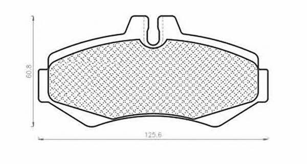 Magneti marelli 430216171264 Brake Pad Set, disc brake 430216171264