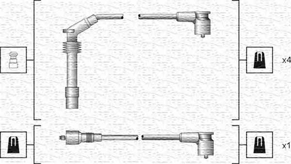 Ignition cable kit Magneti marelli 941318111140