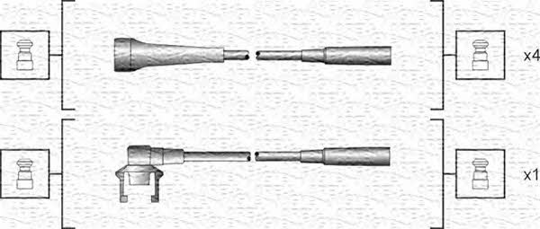 Ignition lead set Magneti marelli 941318111145